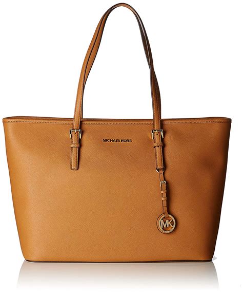 michael michael kors saffiano medium travel tote 